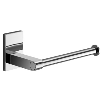 Toilet Paper Holder Toilet Paper Holder, Modern, Round, Chrome Gedy 7824-13